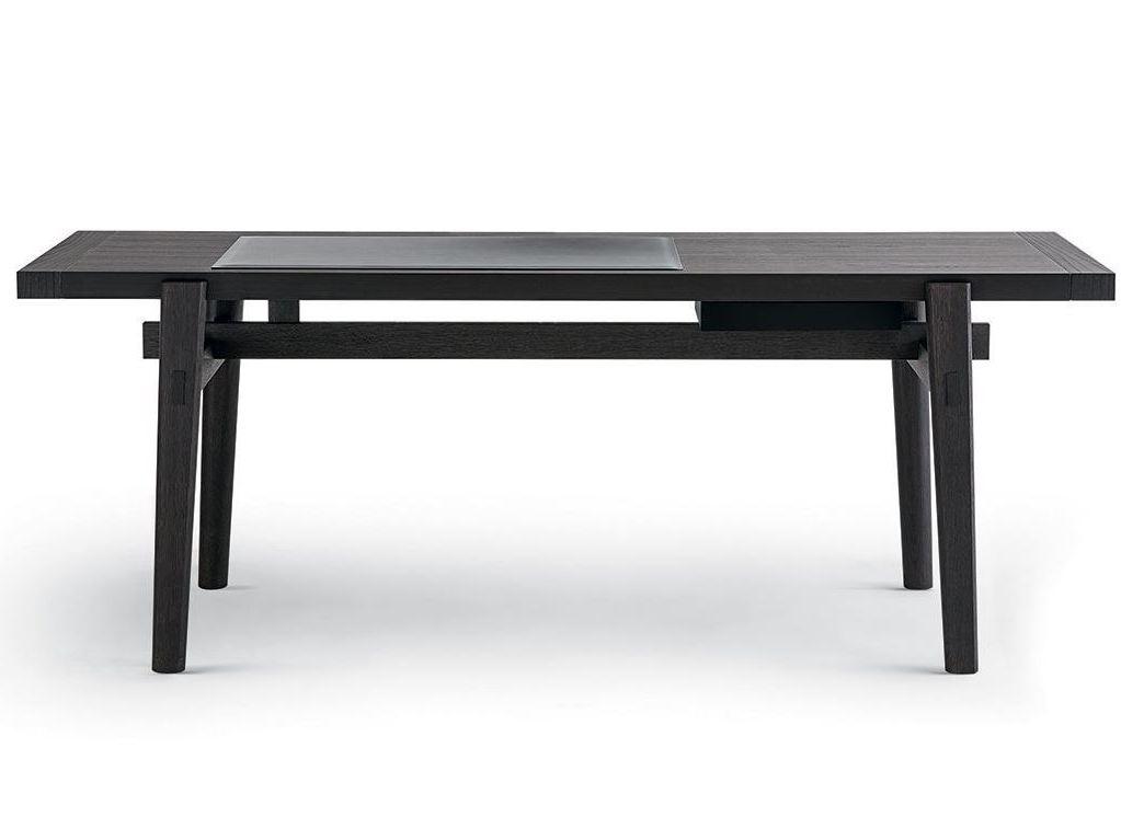 HOME HOTEL Rectangular wood veneer console table