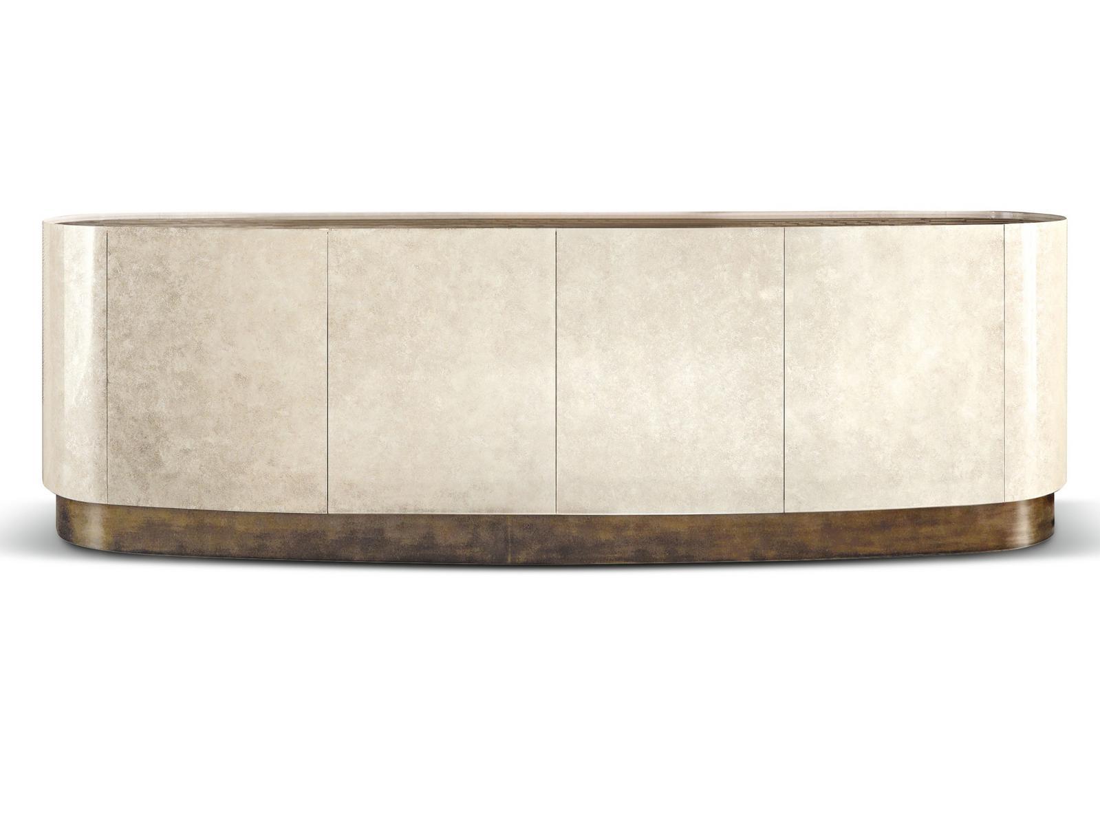 MIRTO 2 Wooden sideboard with doors