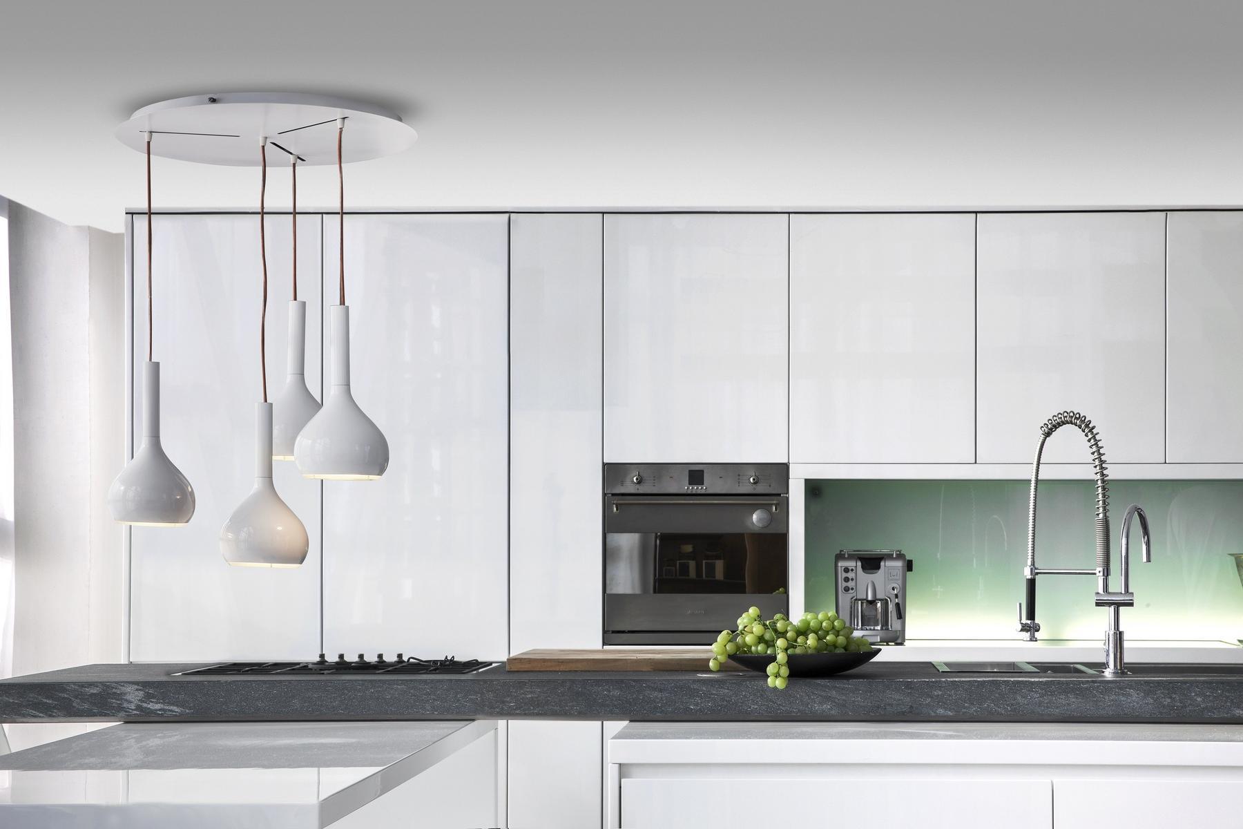 LYS - 434/L LED direct light aluminium pendant lamp