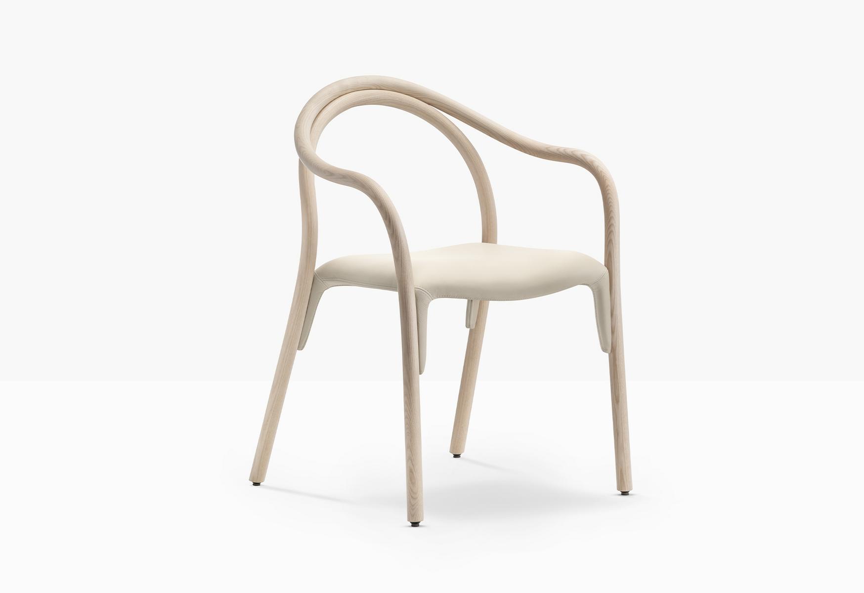 SOUL SOFT 3747 Ash chair with integrated cushion