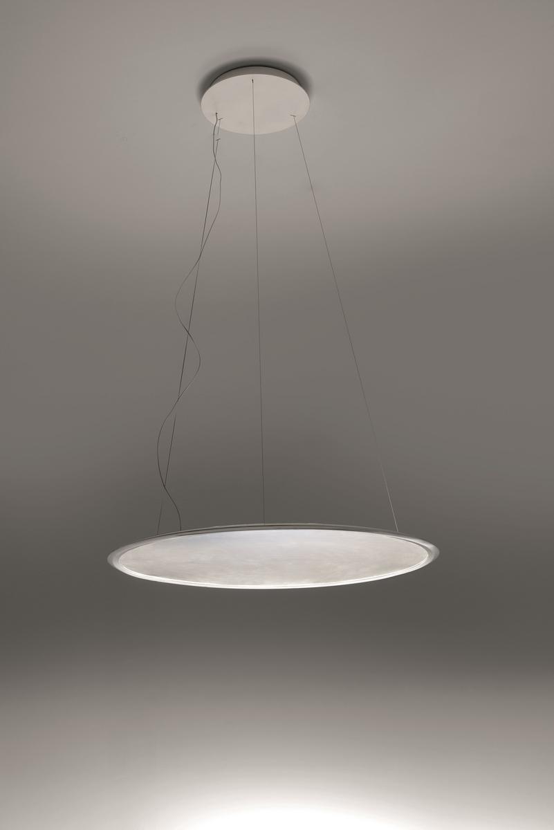 DISCOVERY LED direct-indirect light aluminium pendant lamp