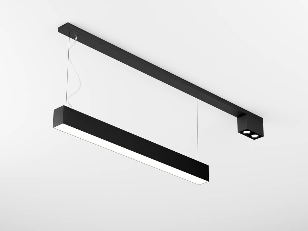 SPAZE LED aluminium pendant lamp