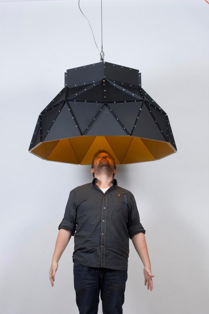 APOLLO Stainless steel pendant lamp