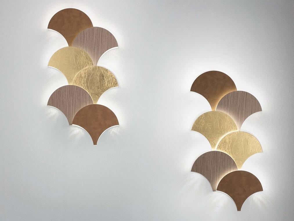 PALM A21 LED painted metal wall light