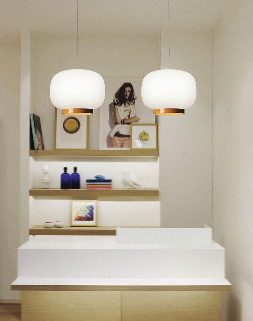CHOUCHIN Glass pendant lamp