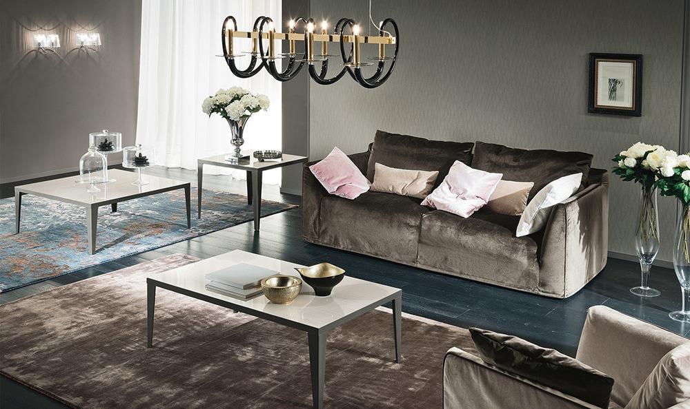 MONT BLANC Veneer living room set