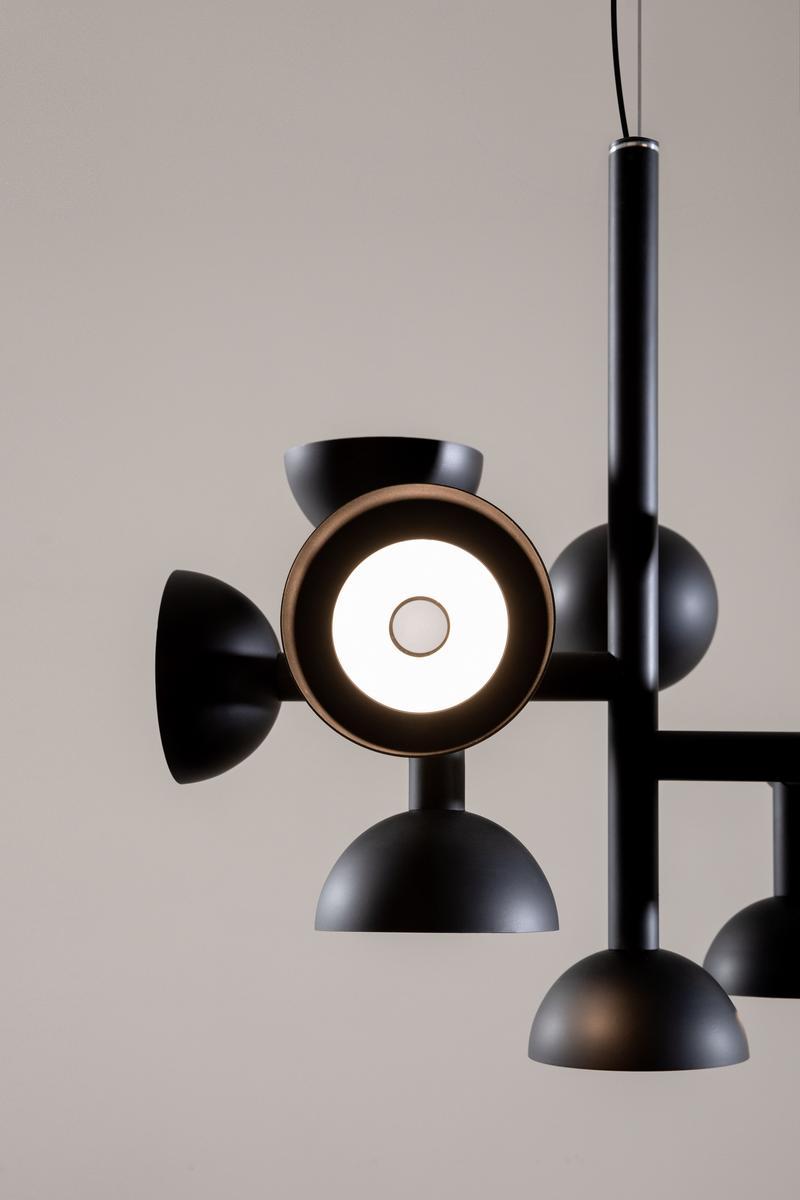 SIBILLA Aluminium pendant lamp