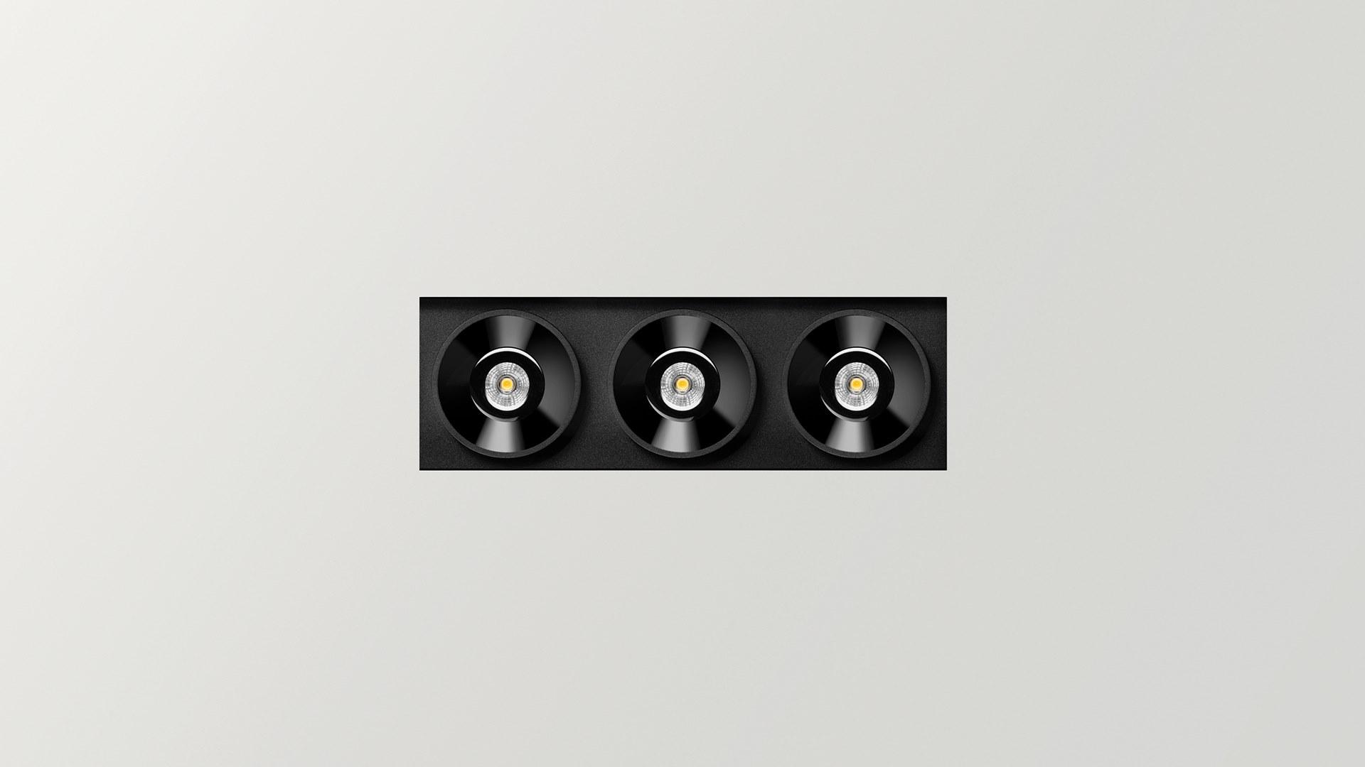 BLACK FOSTER CUSTOM Aluminium linear lighting profile for LED modules