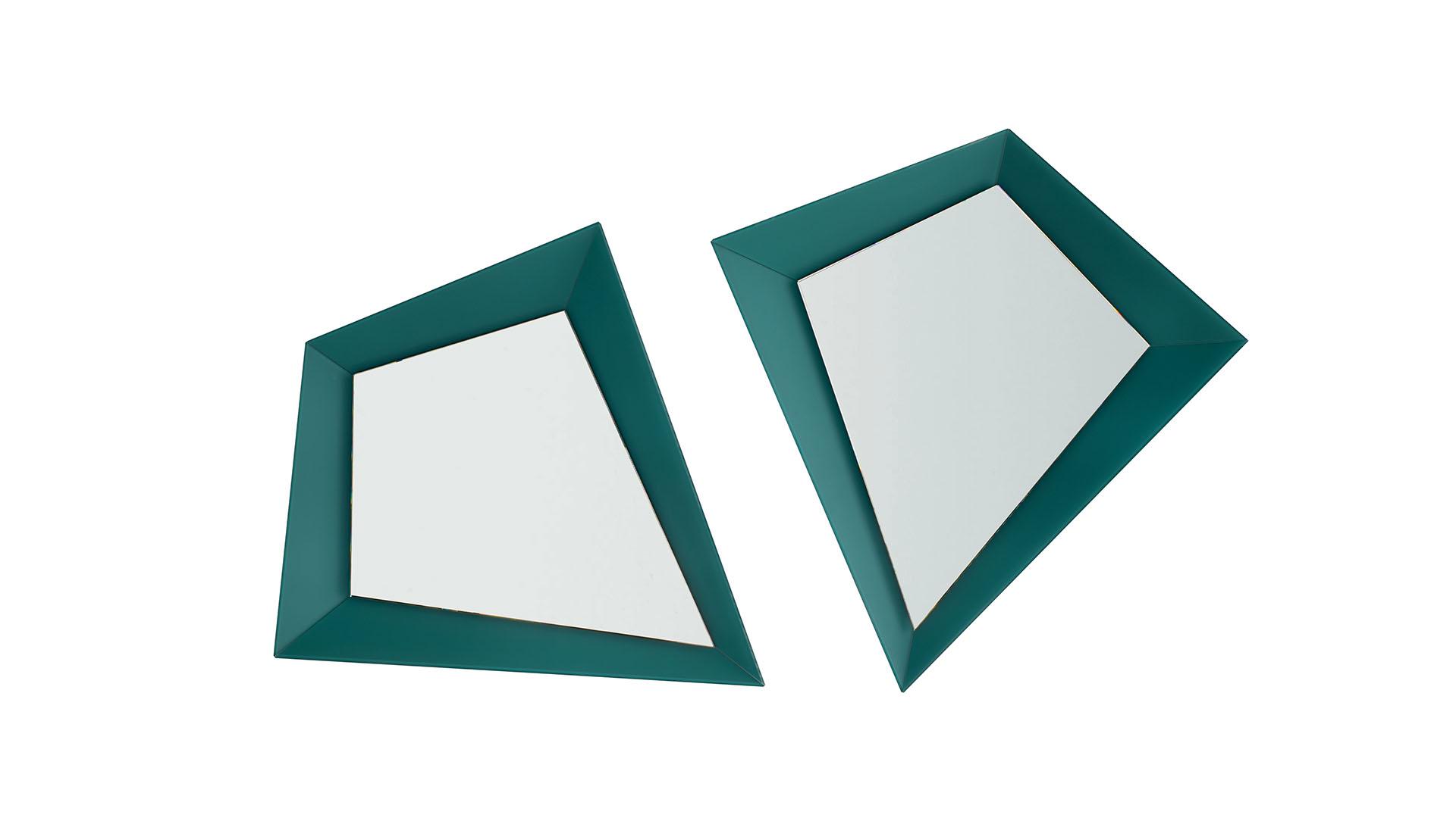 QUARTZ Rectangular wall-mounted mirror