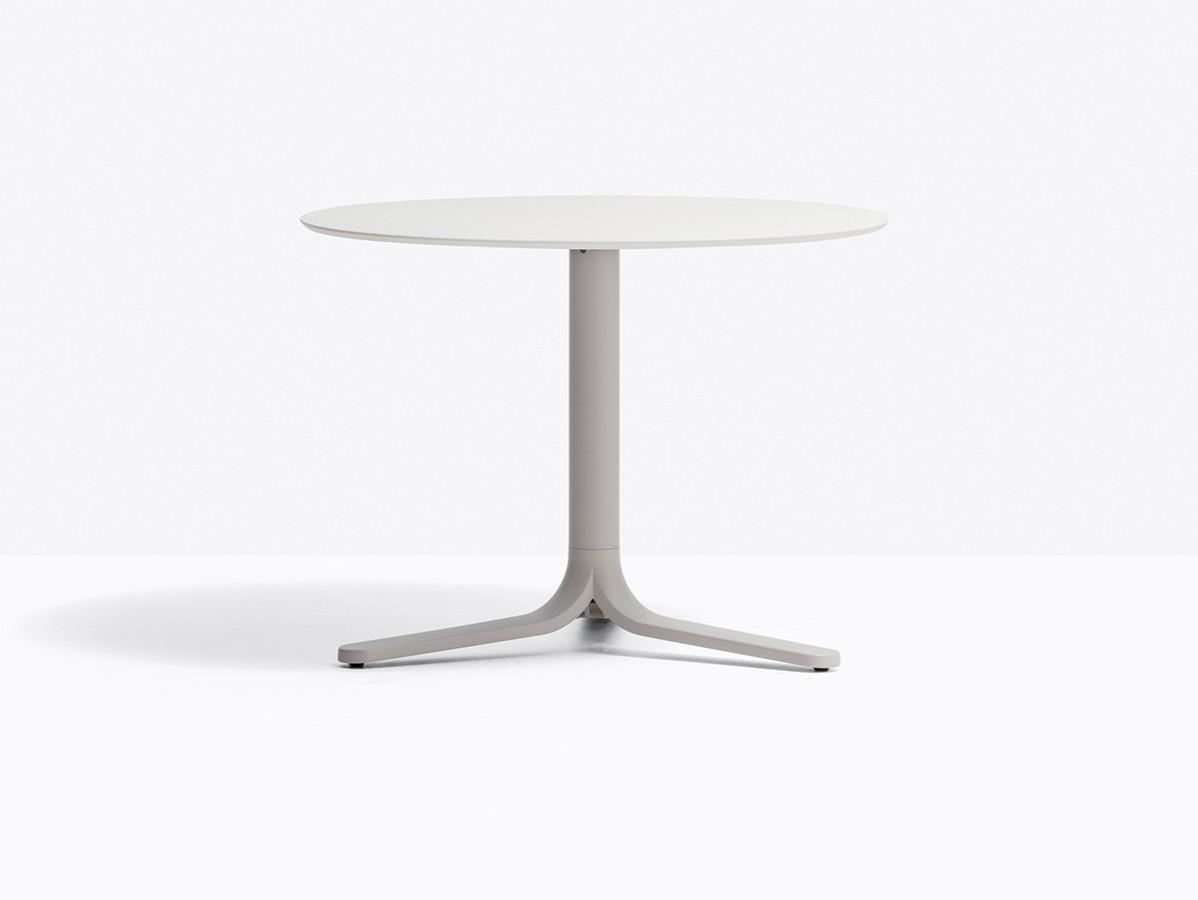 FLUXO 5463 Round die cast aluminium coffee table