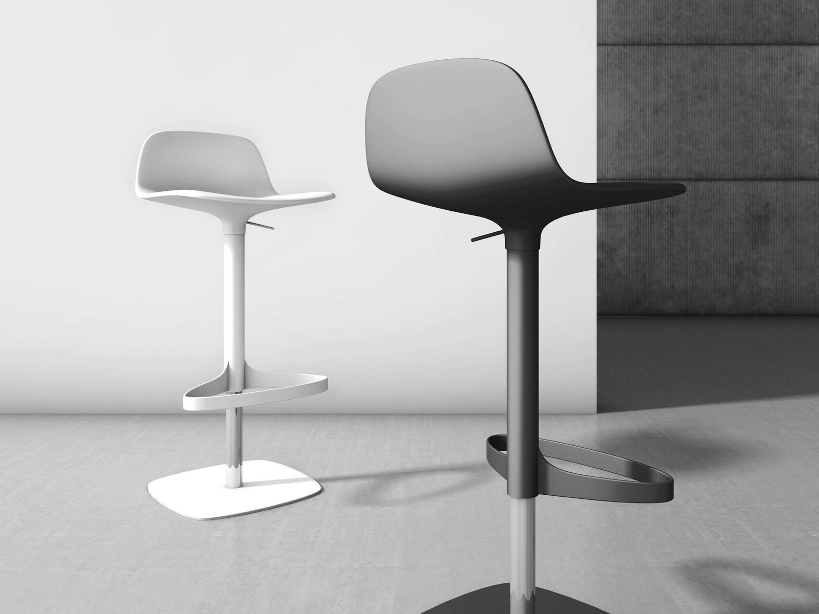 BONNIE Swivel height-adjustable stool