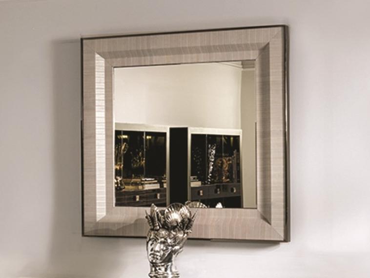 ADONE Square leather mirror