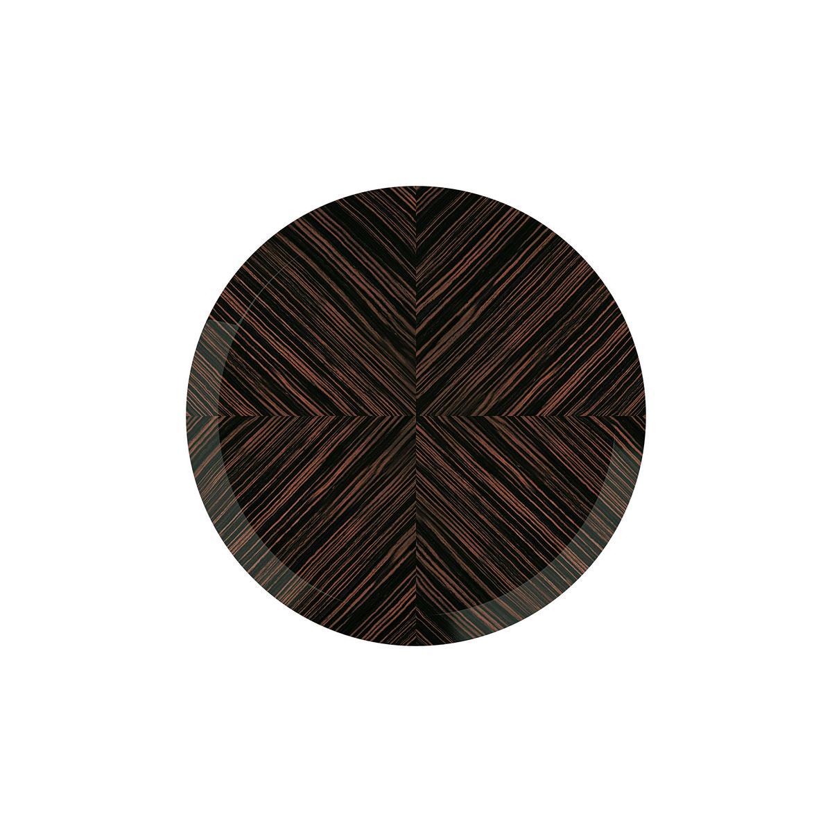 OPHELIA Round ebony high table