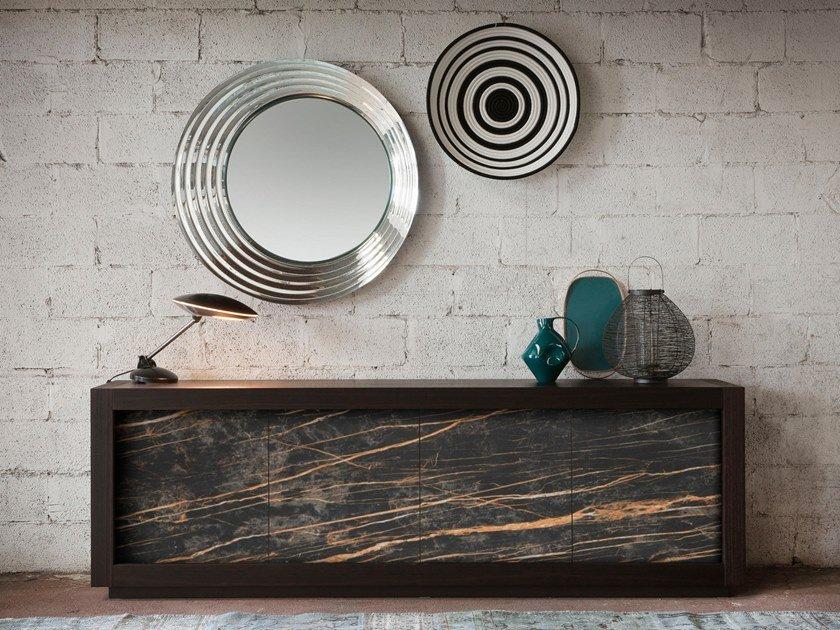 PICASSO - CERAMICA Wooden sideboard with doors