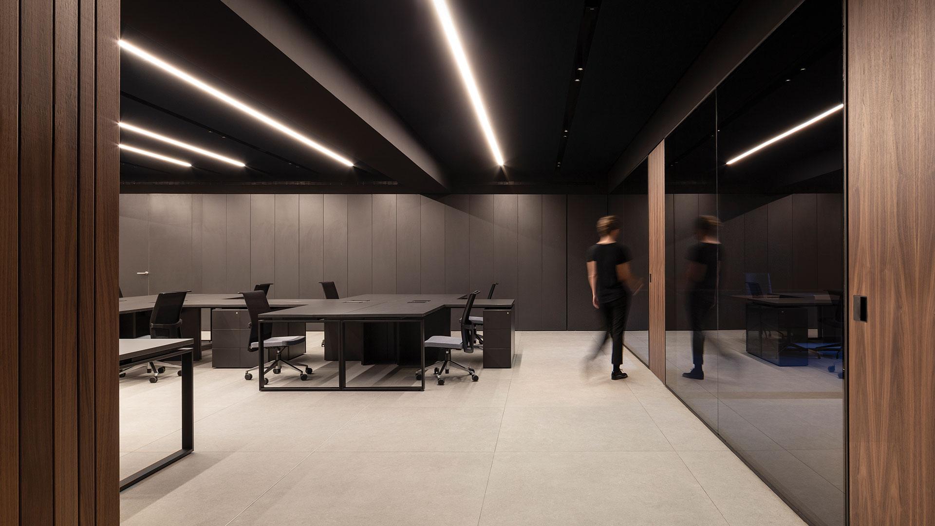 FIFTY HO SURFACE CUSTOM LED aluminium ceiling lamp