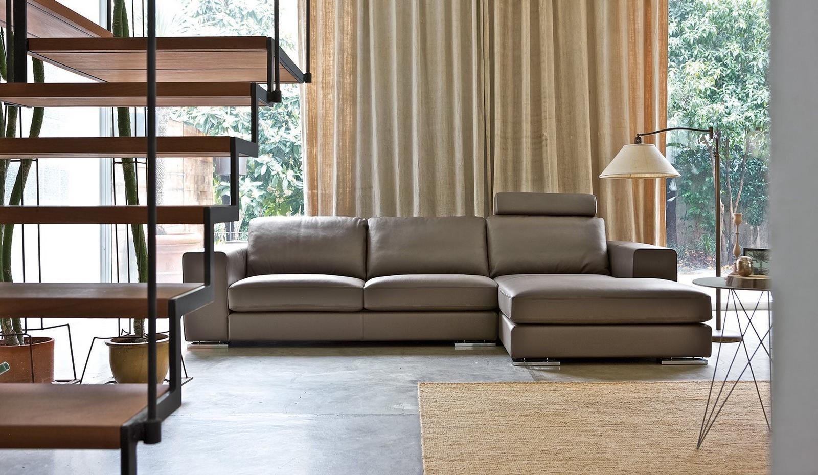 MANHATTAN Sectional fabric sofa