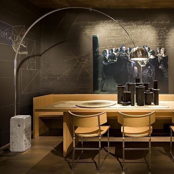 ARCO Design aluminium floor lamp