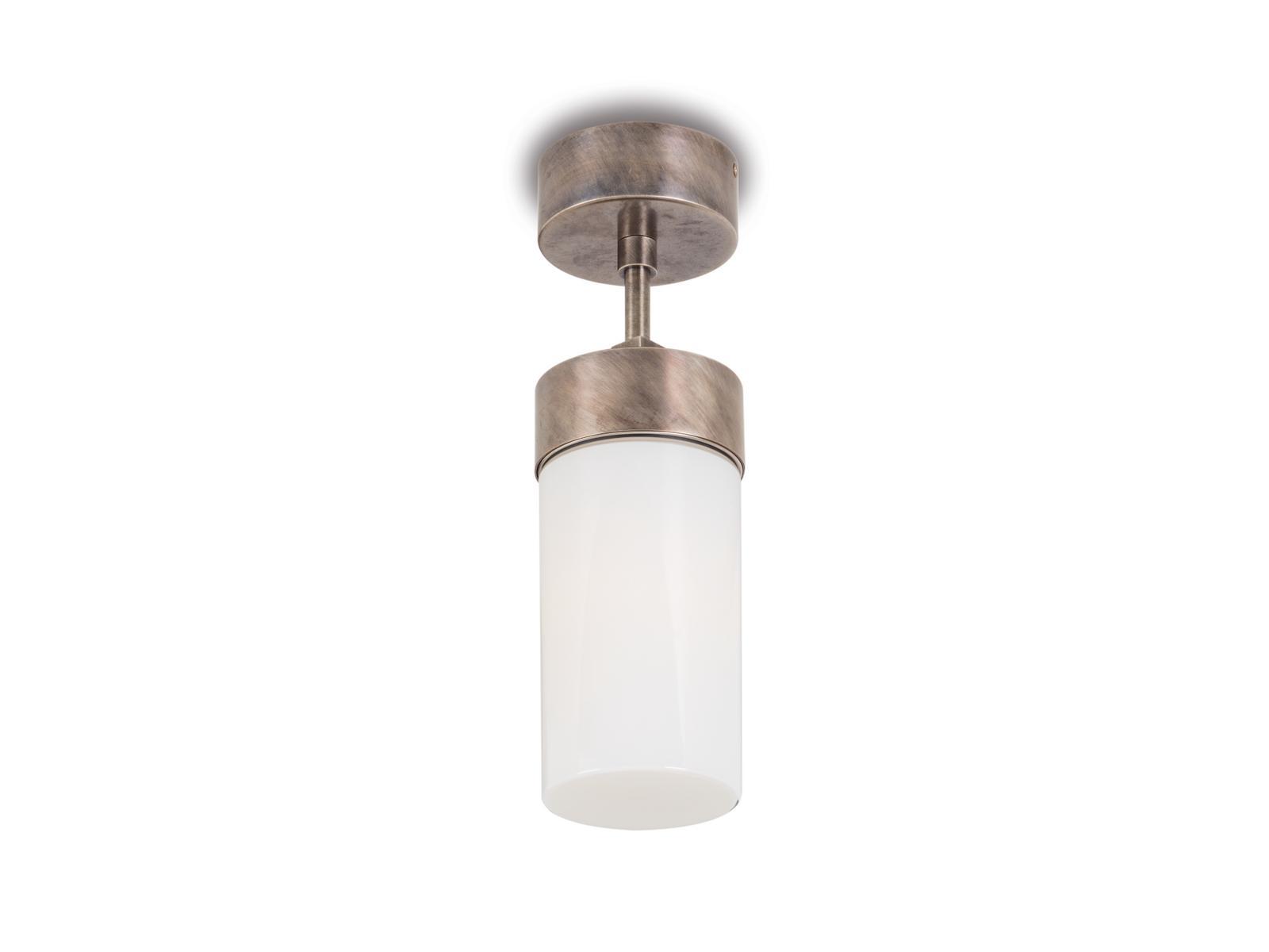 SILINDAR LED brass outdoor pendant lamp