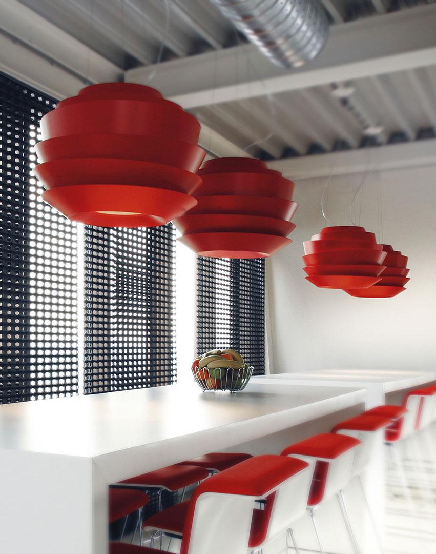 LE SOLEIL Acrylic pendant lamp