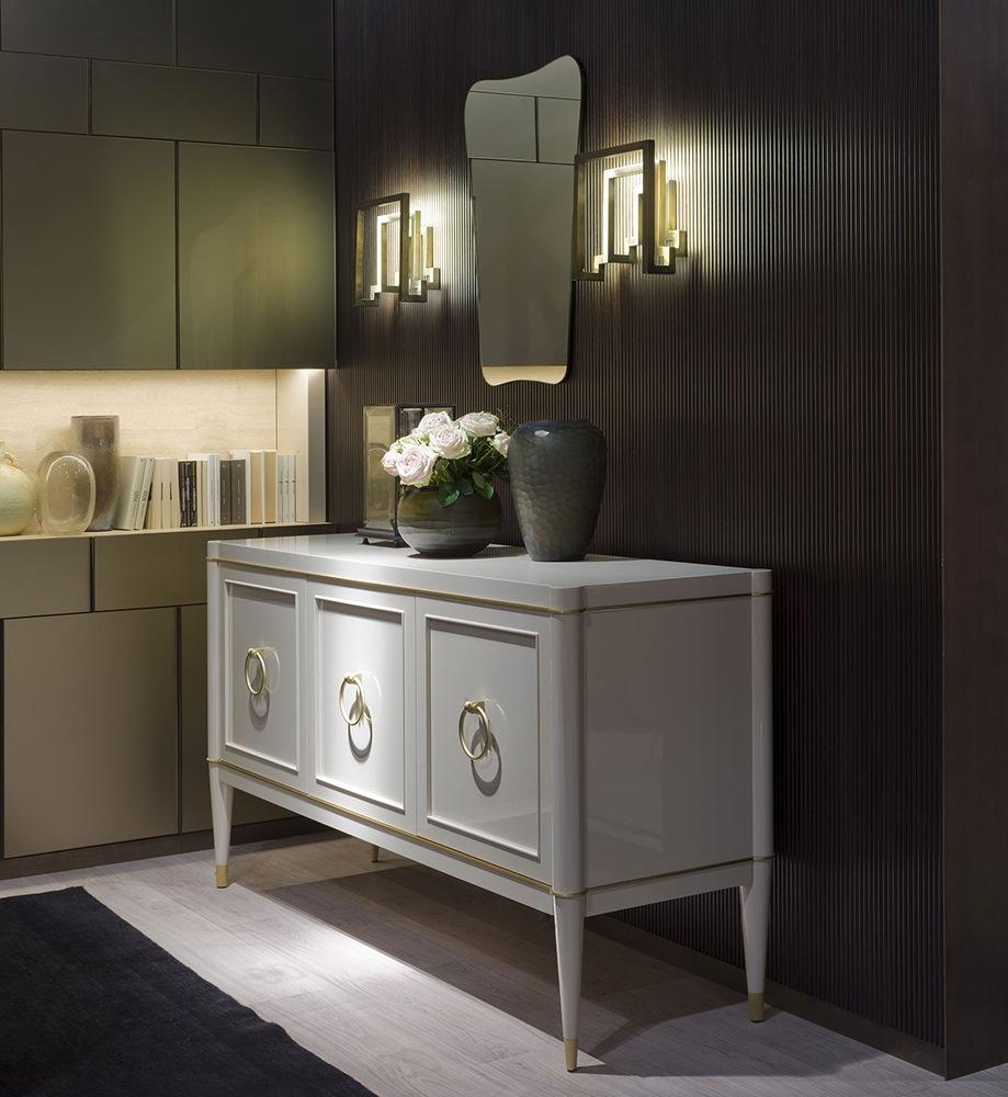 AMBRA Rectangular lacquered chest of drawers