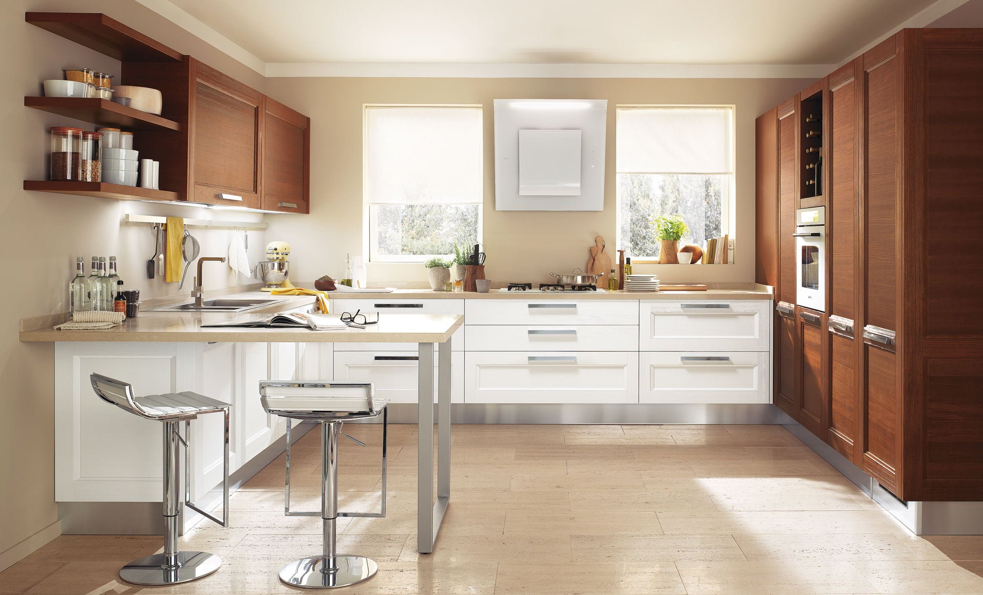 GEORGIA Wood kitchen