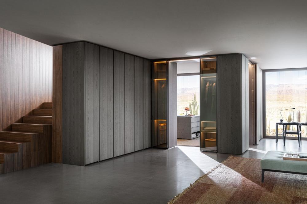 GLISS MASTER SISTEMA 7 Sectional walk-in wardrobe