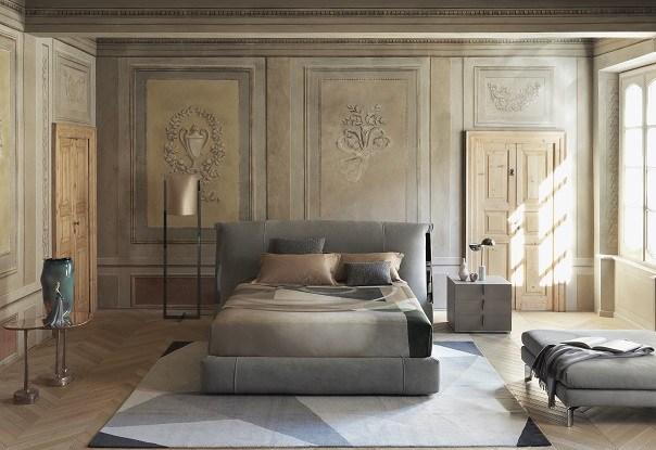 AMAL Upholstered double bed