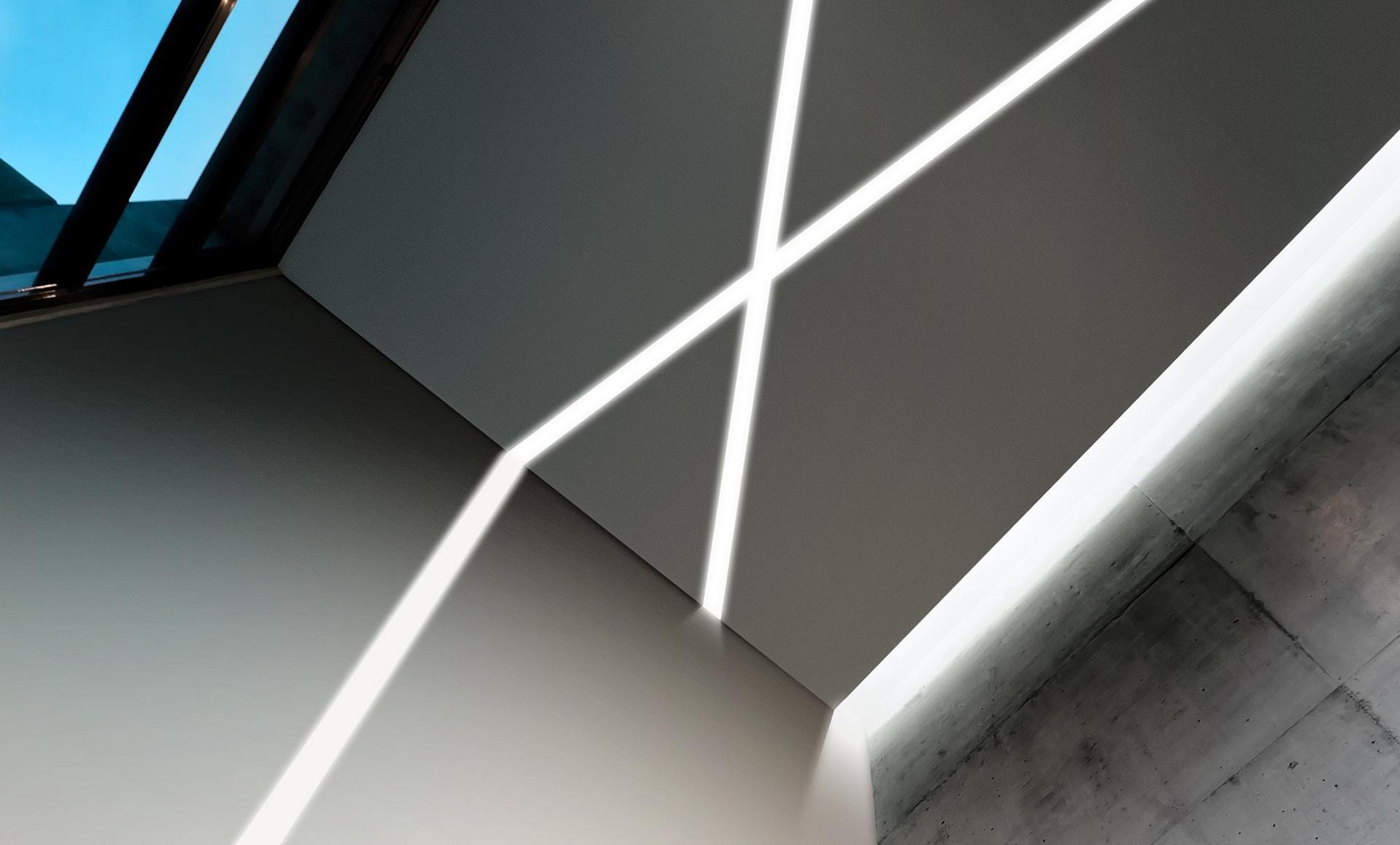 BROOKLYN Extruded aluminium linear lighting profile