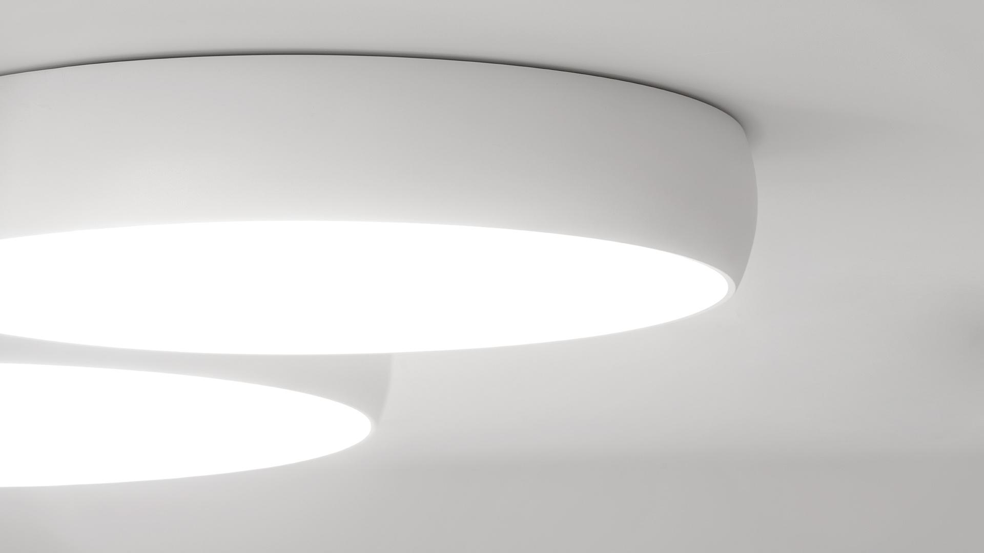 DRUM 70 LED ceiling lamp with dimmer