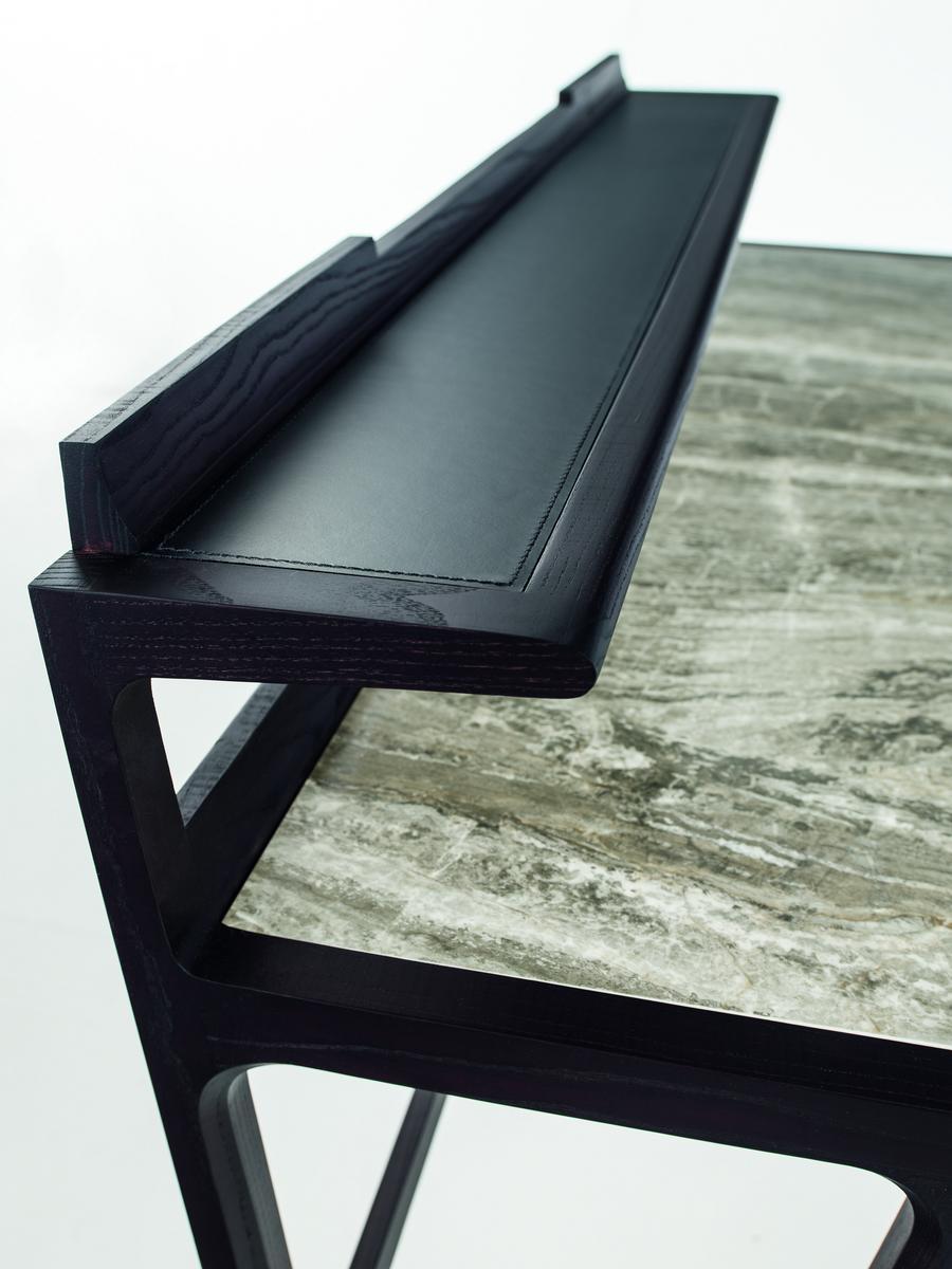 ARCHÈ Rectangular console table with shelving