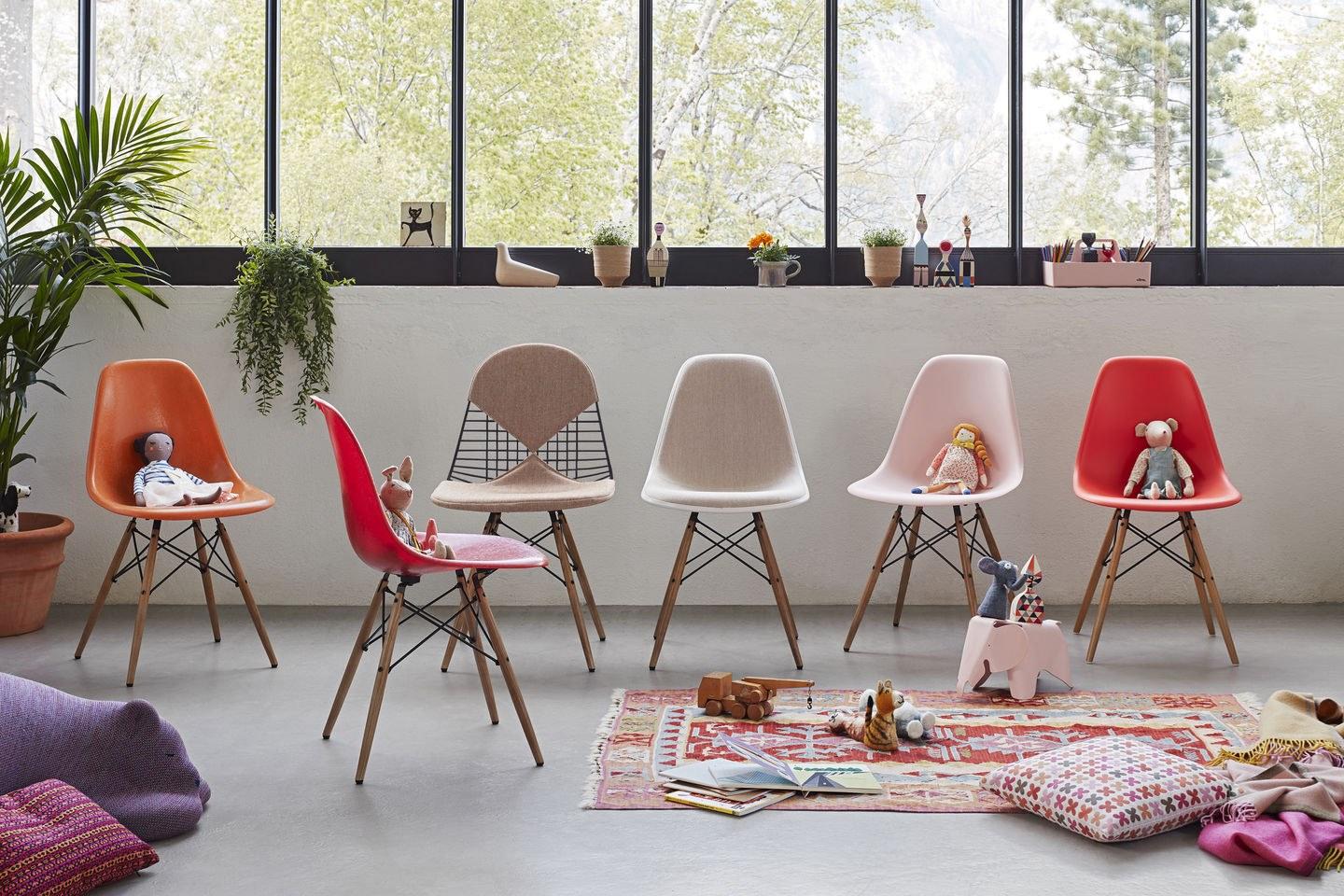 DSW FIBERGLASS Glass-fibre chair