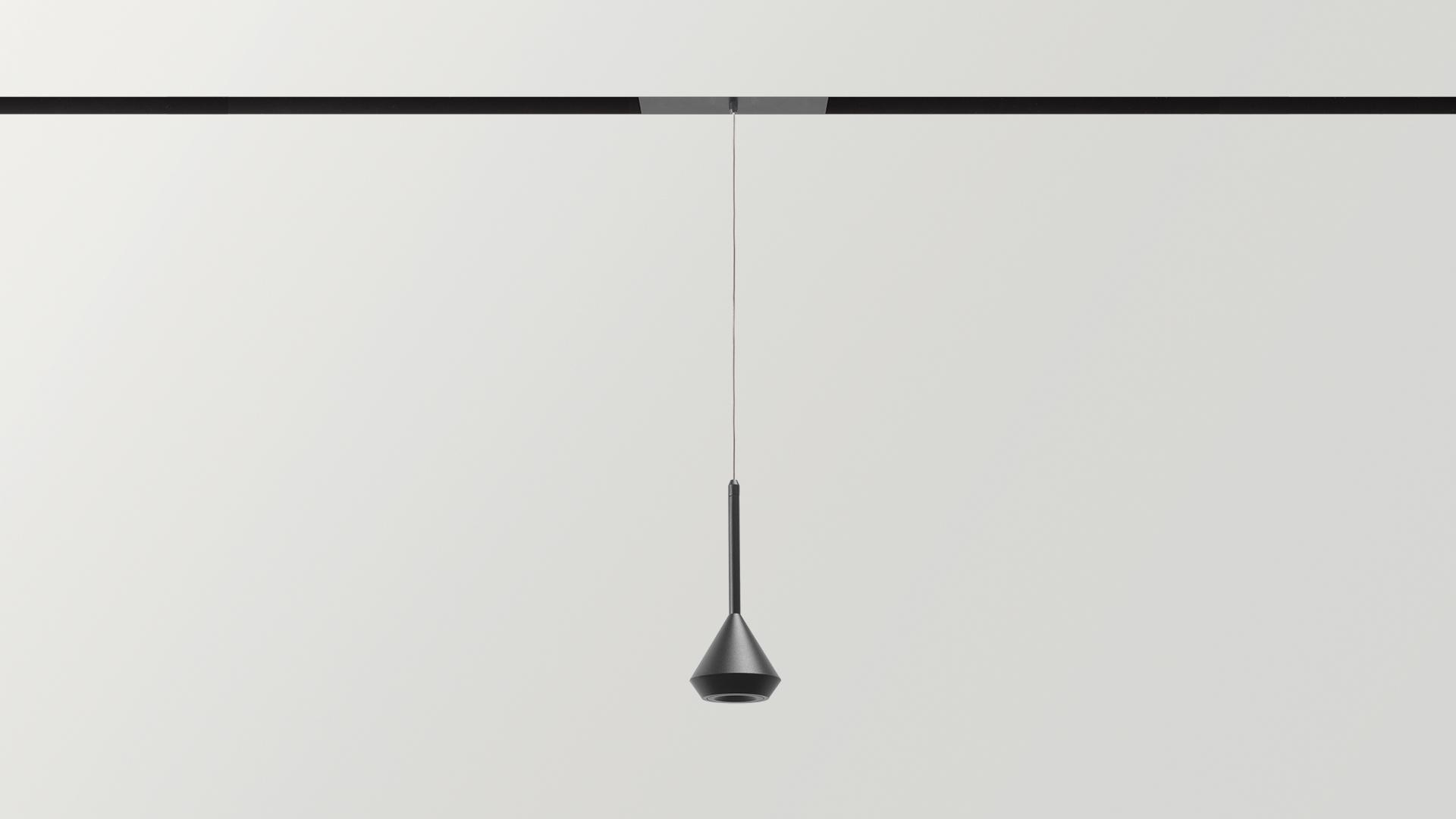 SPIN 48V LED aluminium track-Light