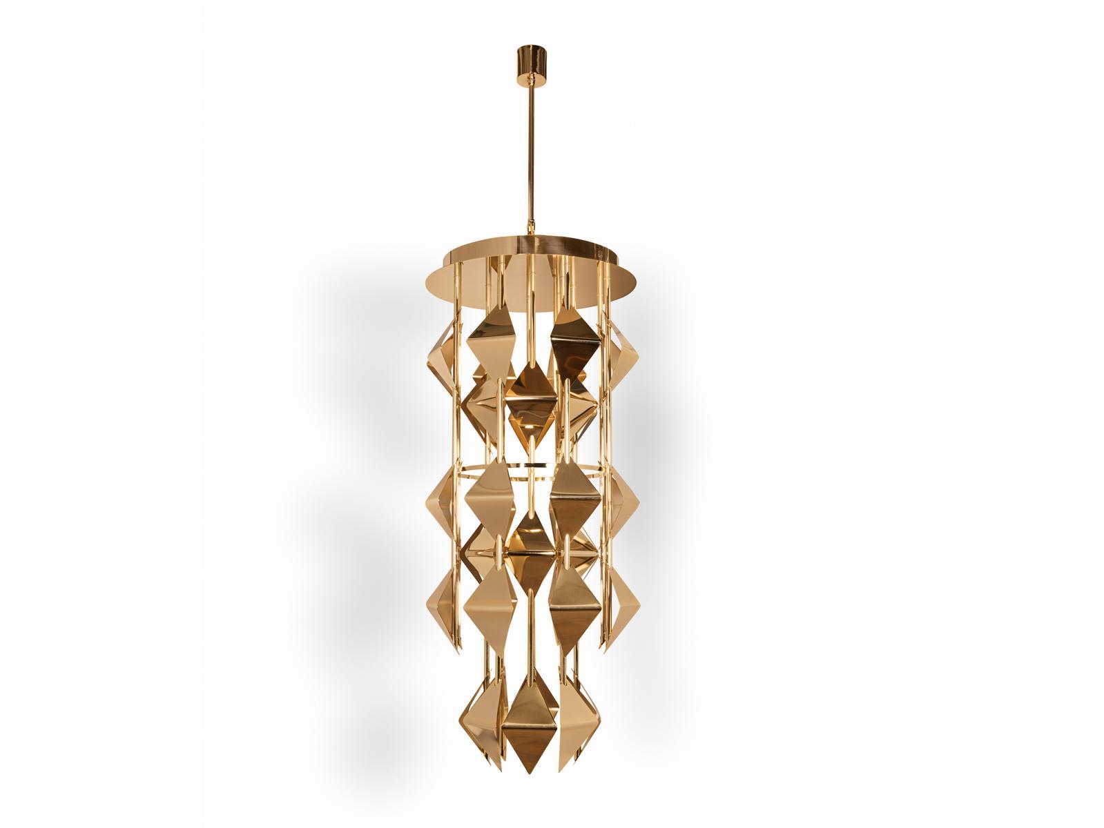 SPUTNIK LED direct light metal pendant lamp