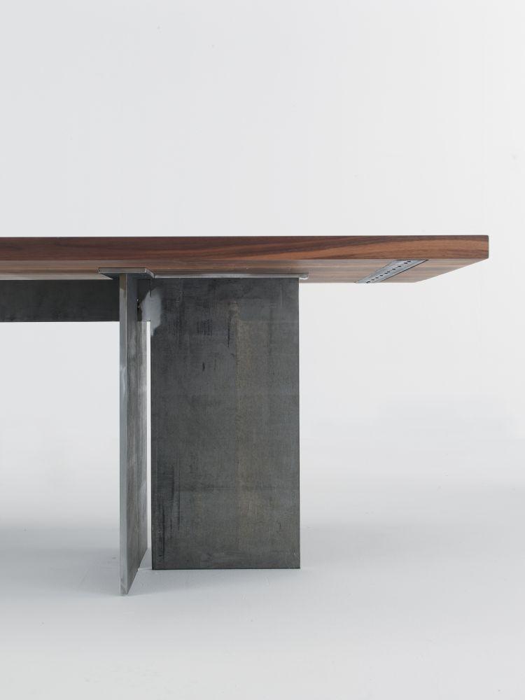 GUALTIERO Wood veneer table