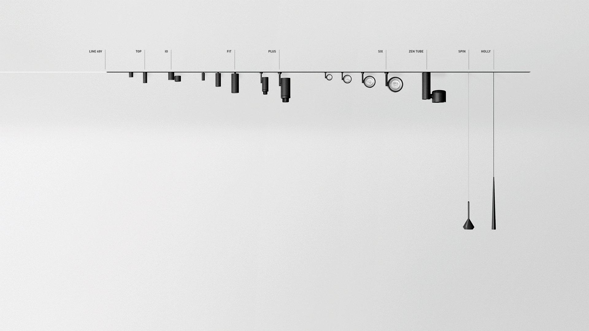 FIT 20 48V LED aluminium track-Light