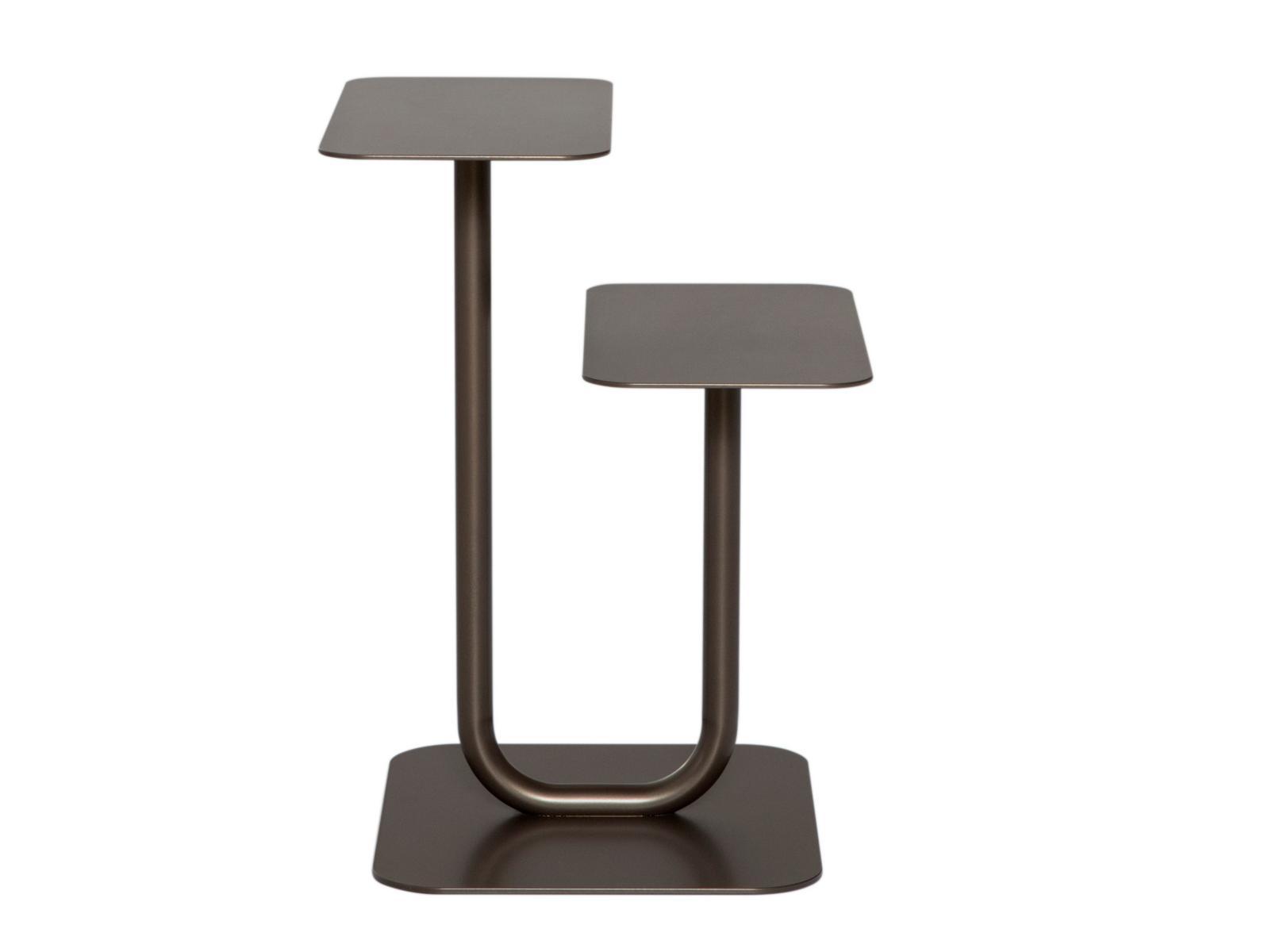 LEVELS Painted metal coffee table