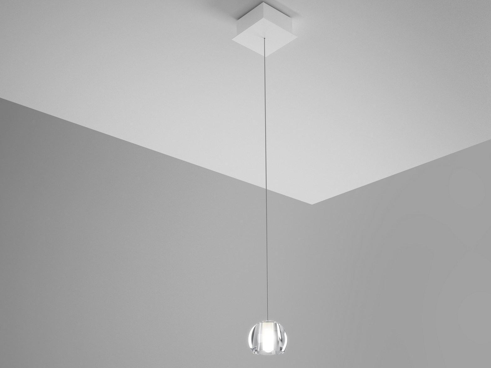 MULTISPOT BELUGA Direct light crystal pendant lamp