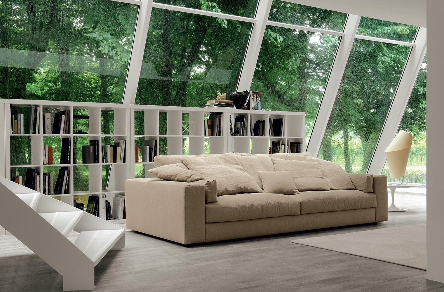 SUMMER Corner fabric sofa