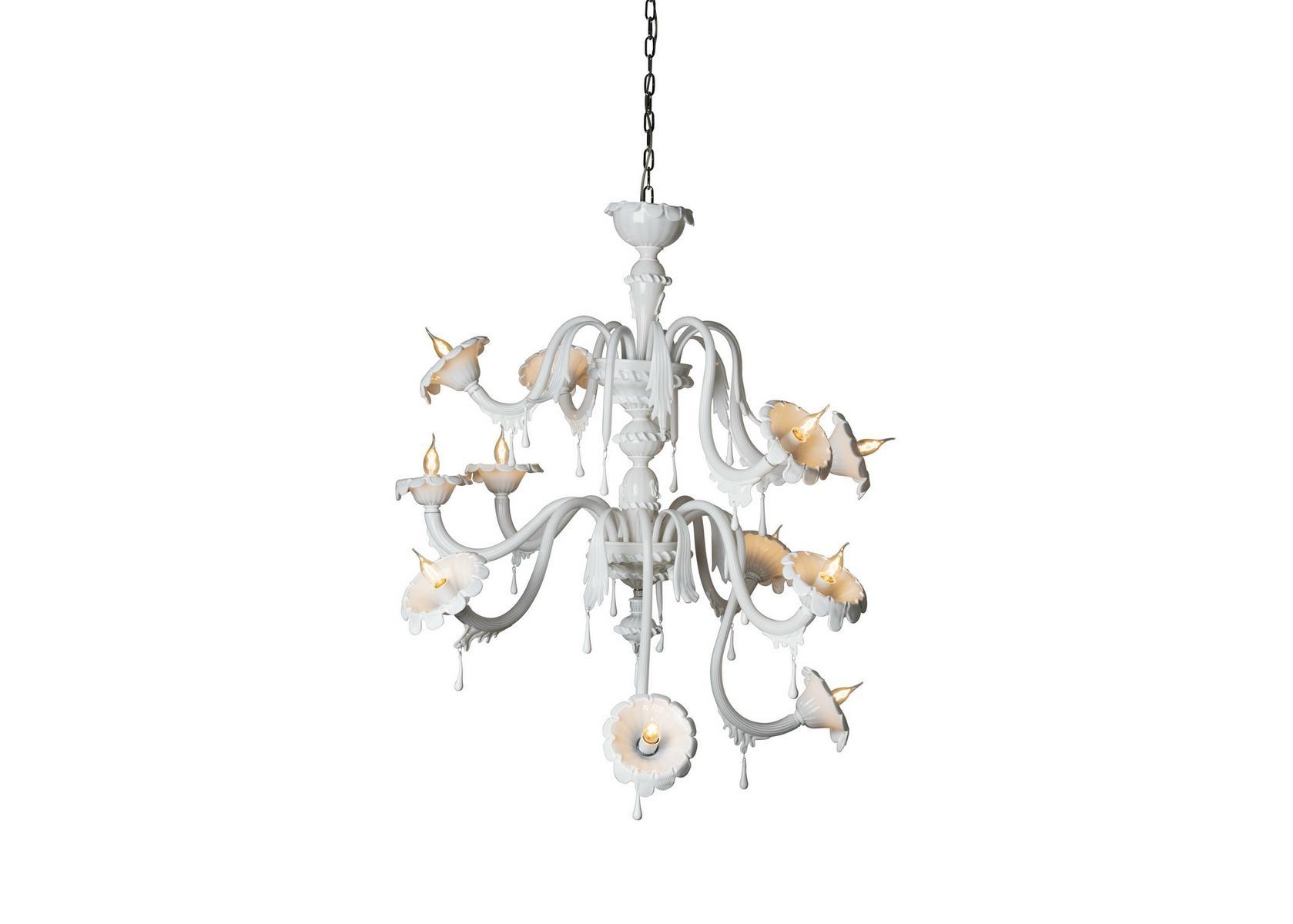 AU REVOIR Glass chandelier