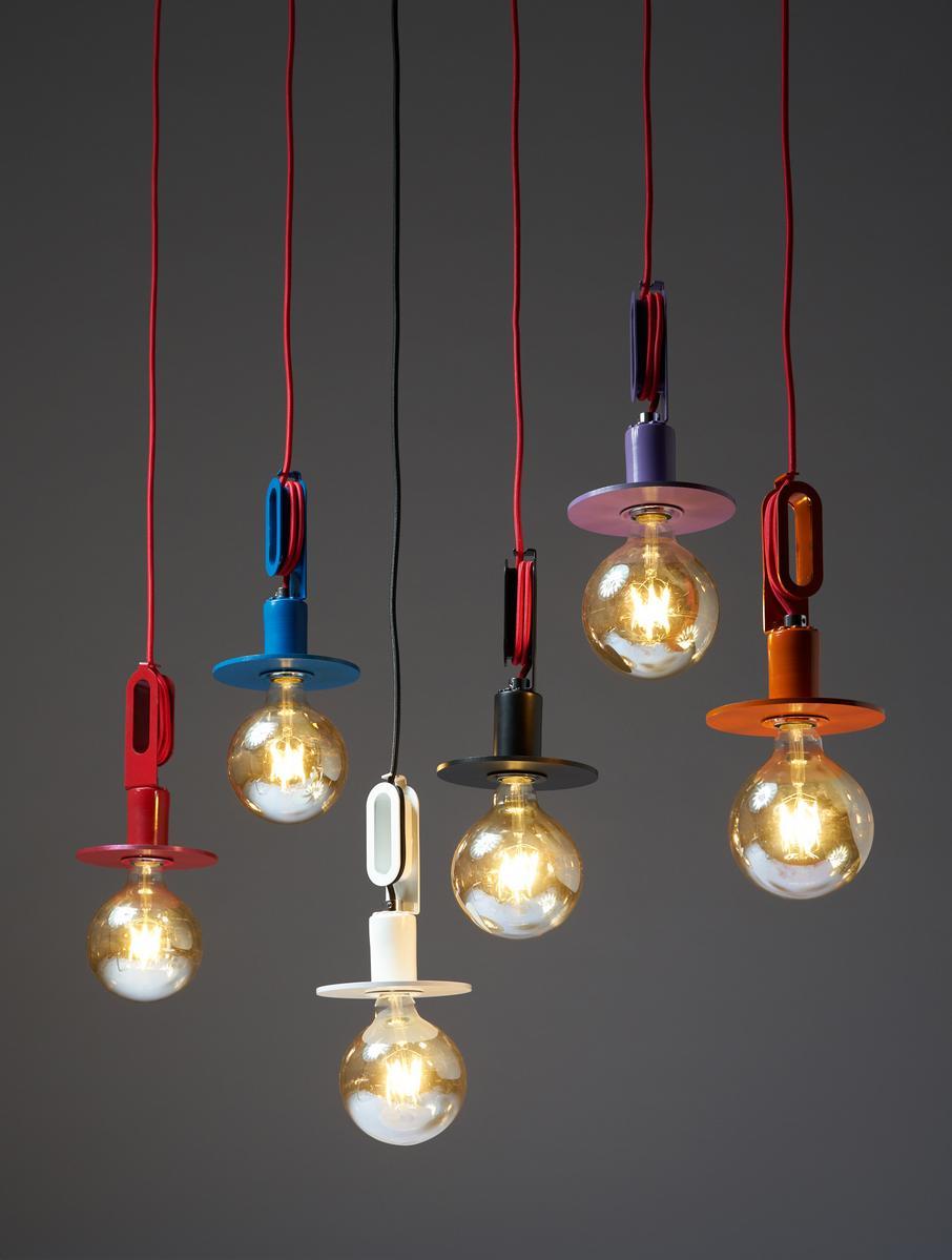 DRIYOS NAKED Direct light metal pendant lamp