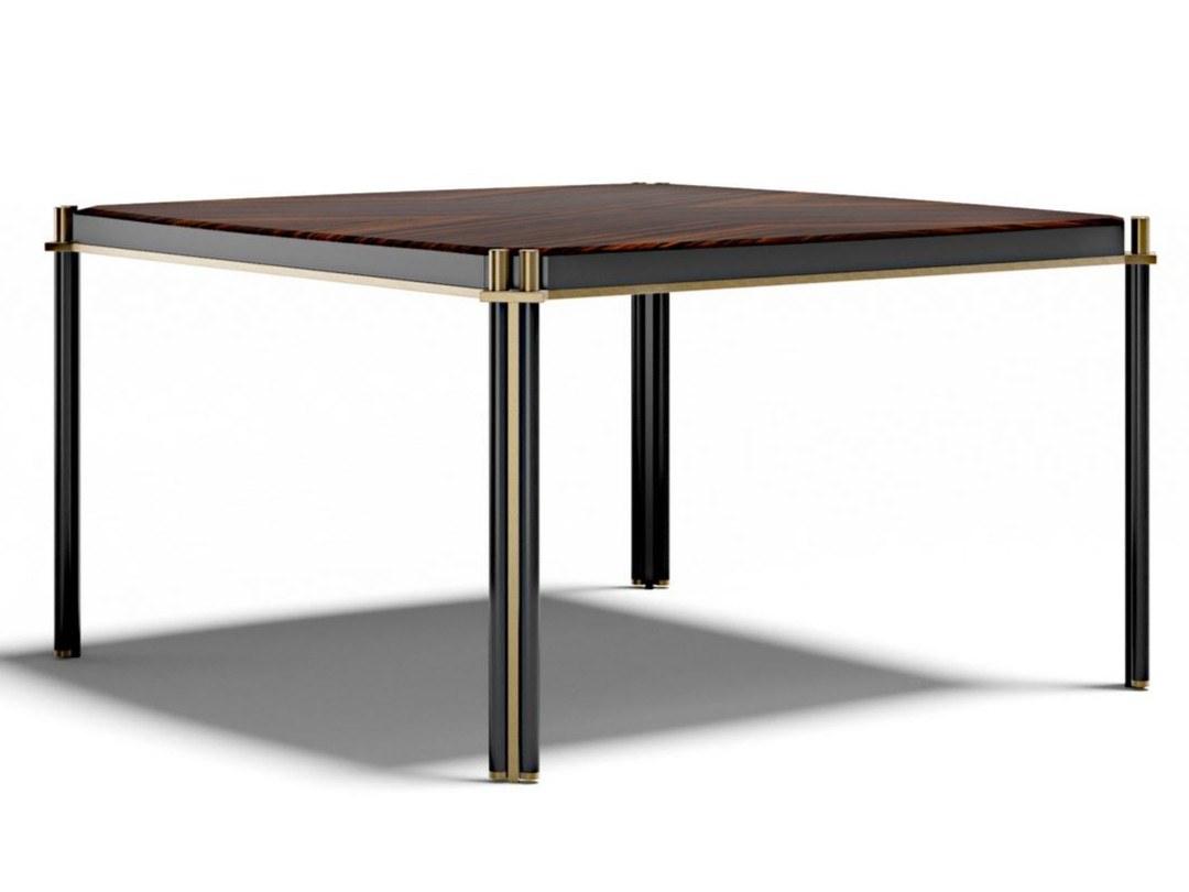TUDOR Q Square wooden living room table