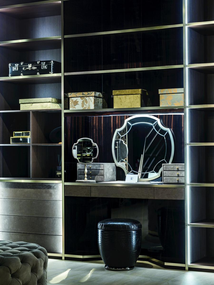 ATELIER Modular wood walk-in closet