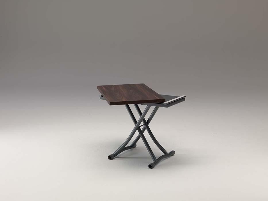 SYDNEY Height-adjustable wooden coffee table