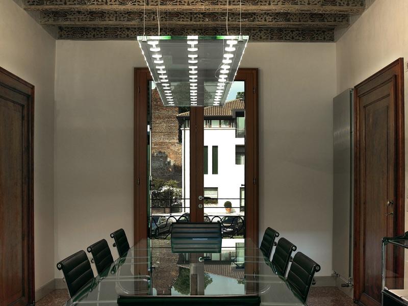 SOSPESA Glass pendant lamp