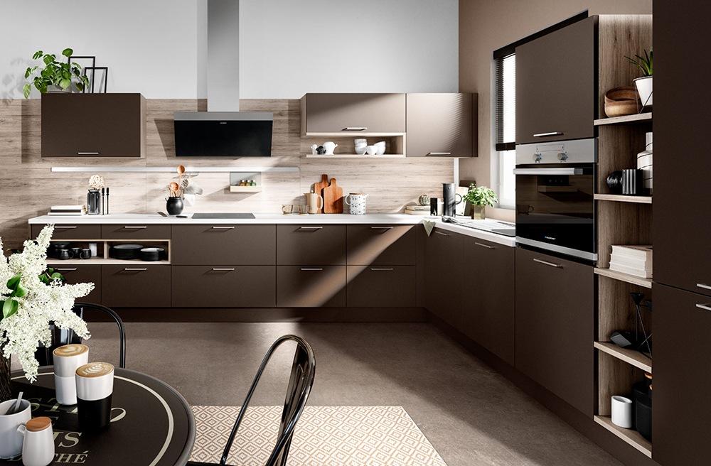 LASER SOFT Lacquered kitchen