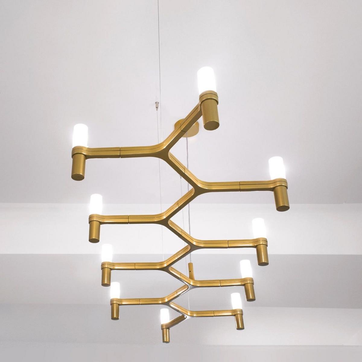 CROWN PLANA LINEA Die cast aluminium pendant lamp