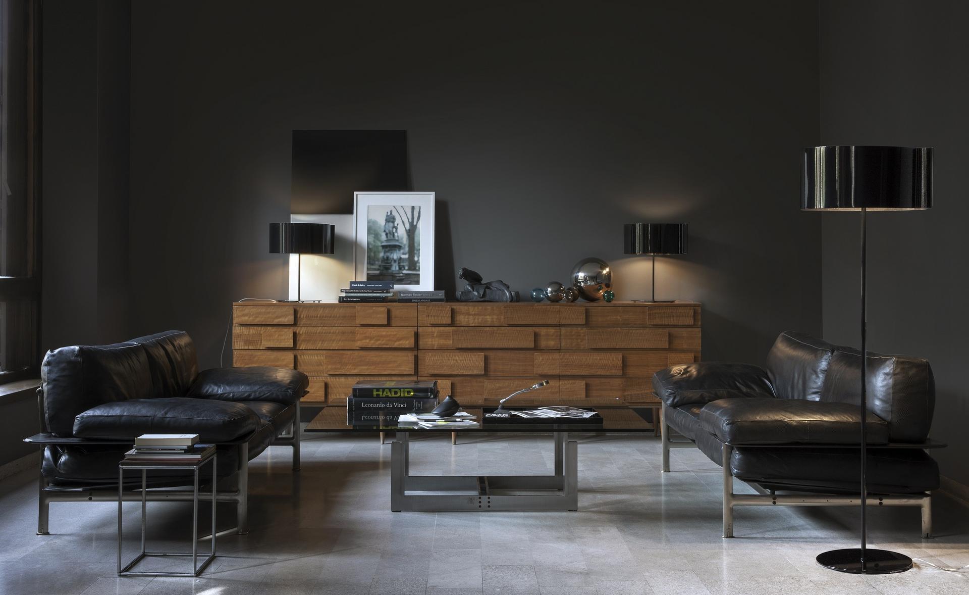 SWITCH - 306 Direct-indirect light metal floor lamp