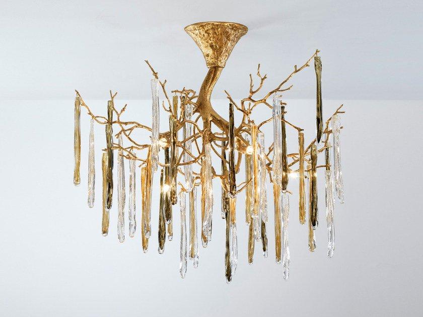 GLAMOUR CT3269/8 Handmade bronze pendant lamp