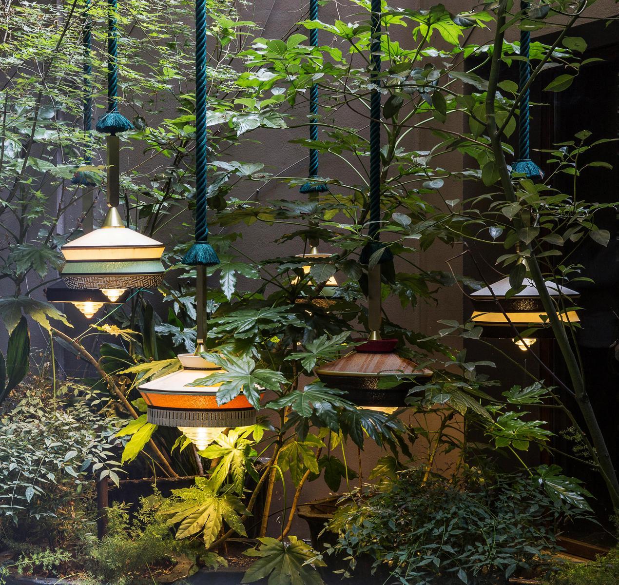 CALYPSO OUTDOOR GUADALOUPE LED outdoor pendant lamp