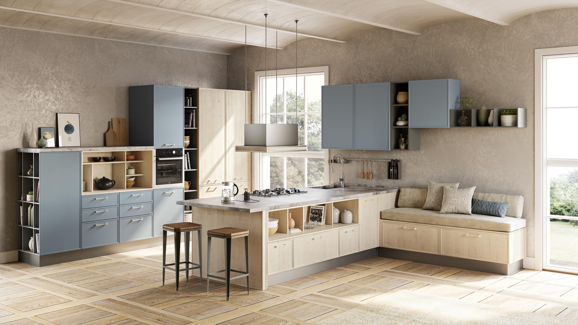 REWIND Melamine kitchen